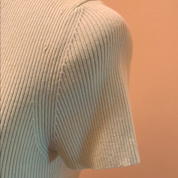 Artizia Little Moon All Tied Up Soft Green Ribbed Top - Picture 5 of 12